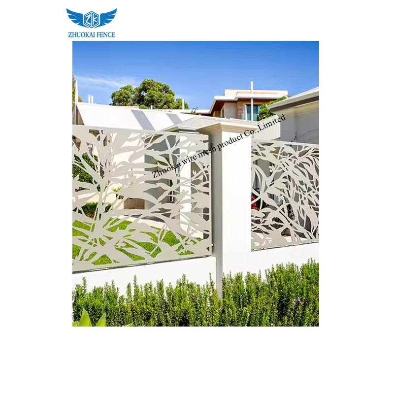 Simple Partition Living Room Fashionable Hollow Metal Hotel Office Decoration Screen