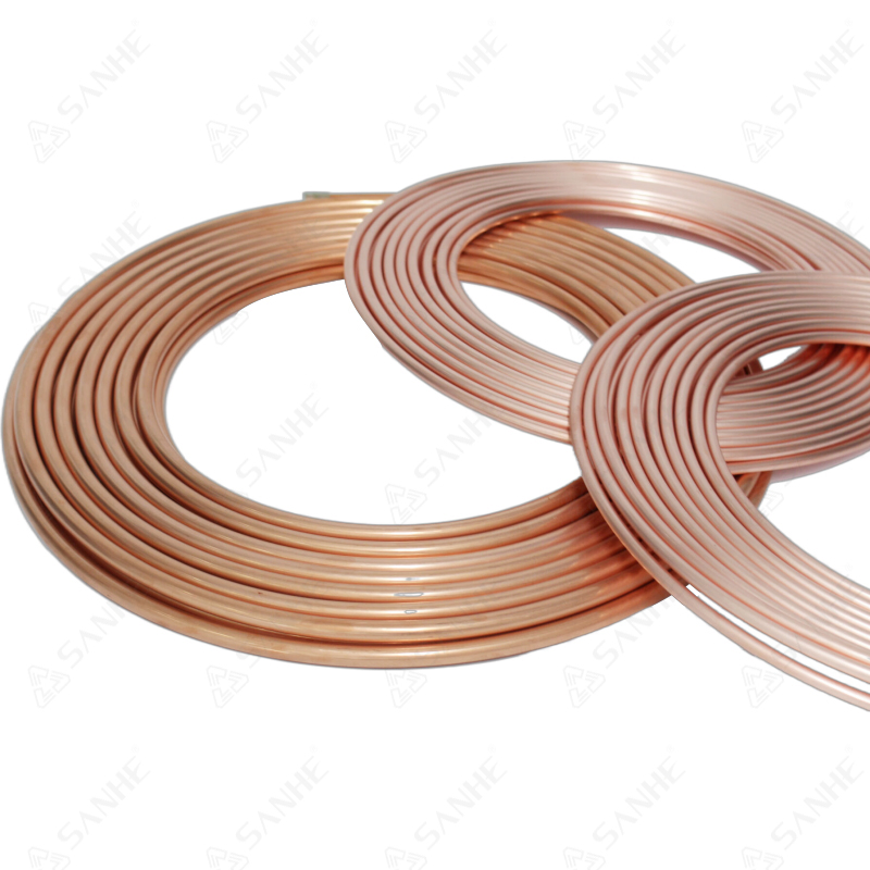 Air Conditioning Pancake Coil Copper Tube Coiled Copper Tube