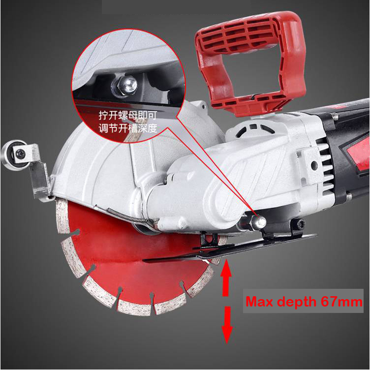 Single Blade Concrete Saw Cutting Machine