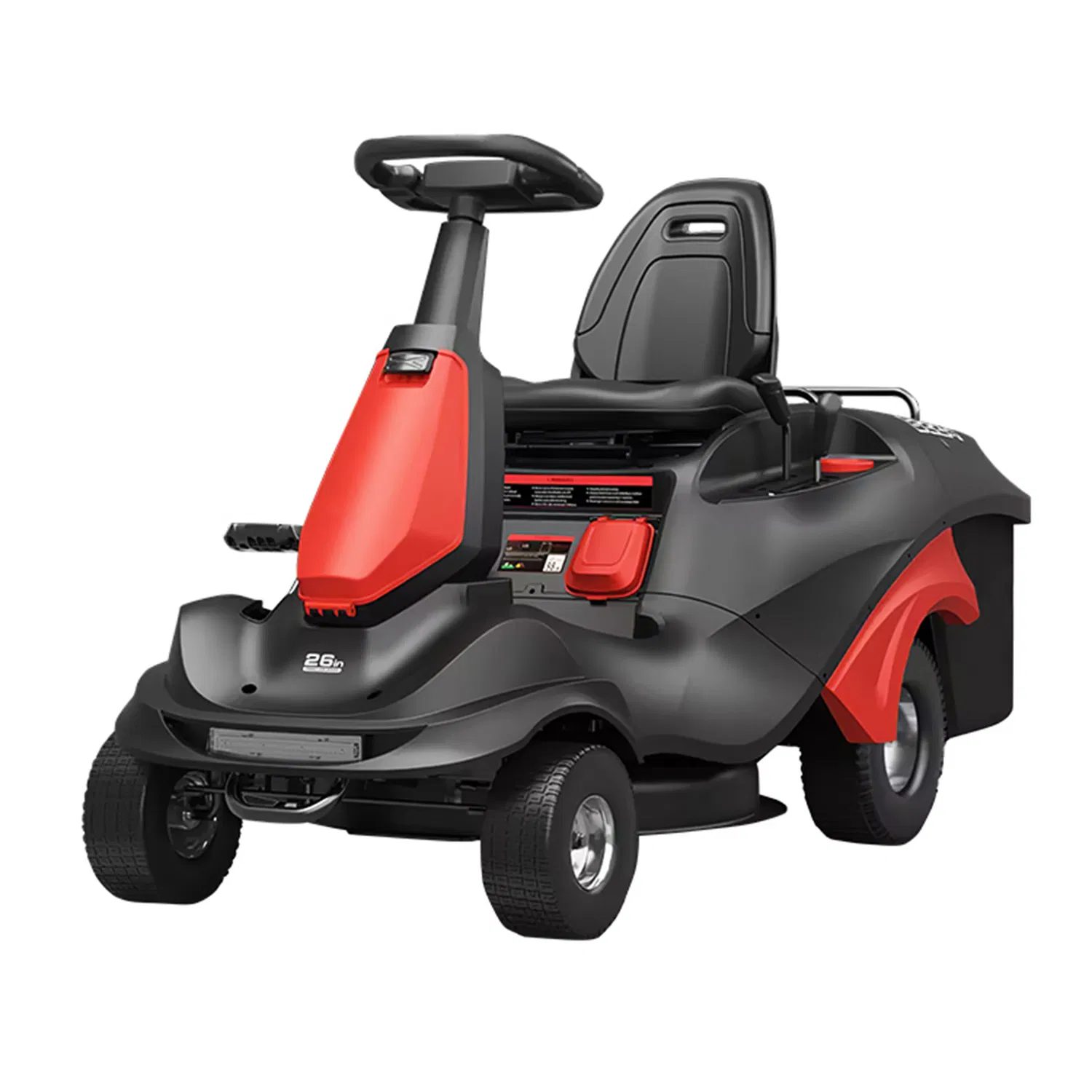 Garden Gasoline 224cc Riding Lawn Mover Mini Ride-on Lawn Tractor Grass Cutter Professional Mulching Lawn Machine