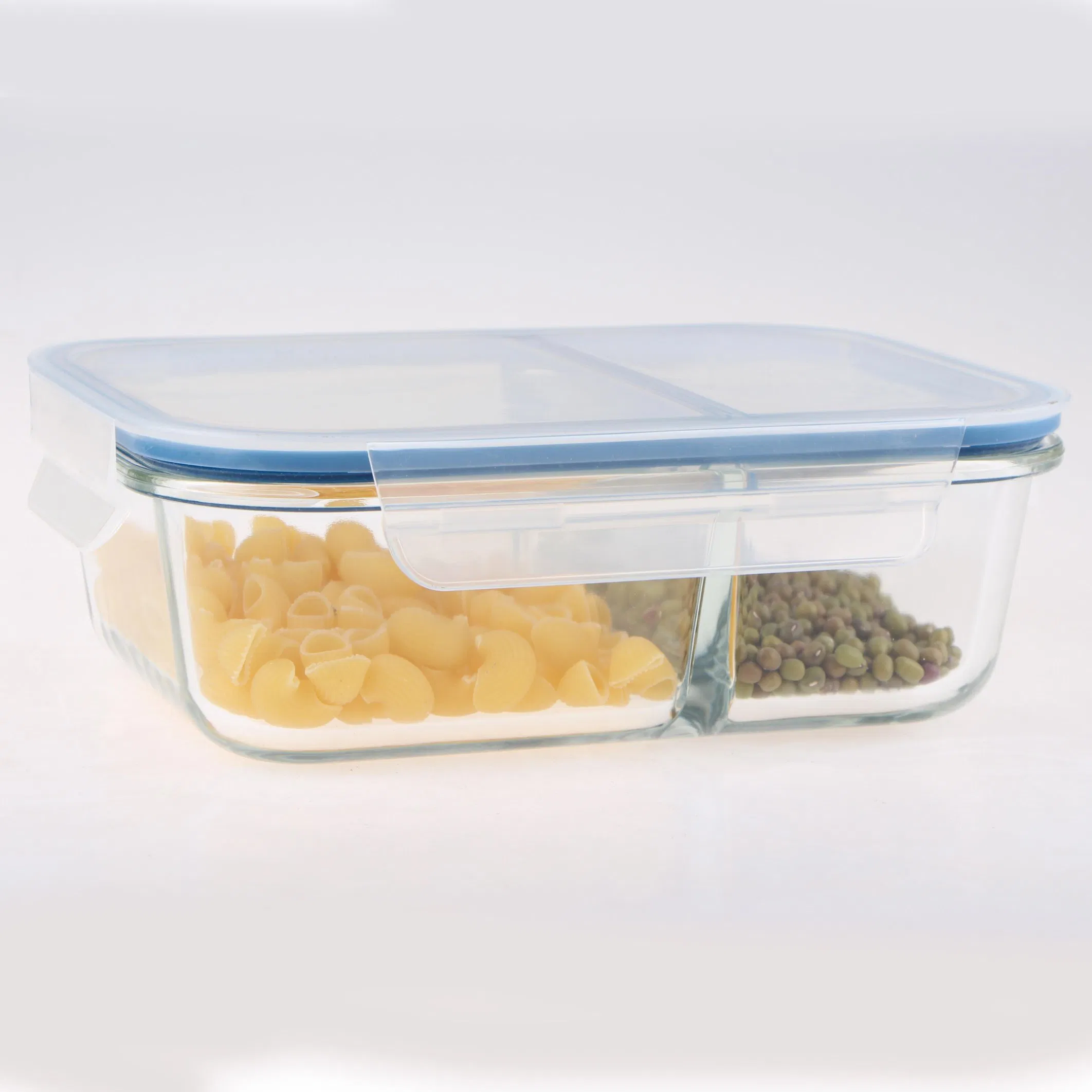 New Rectangular Clear Food Storage Container Airtight Food Container Microwave Bowl Food Storage Container