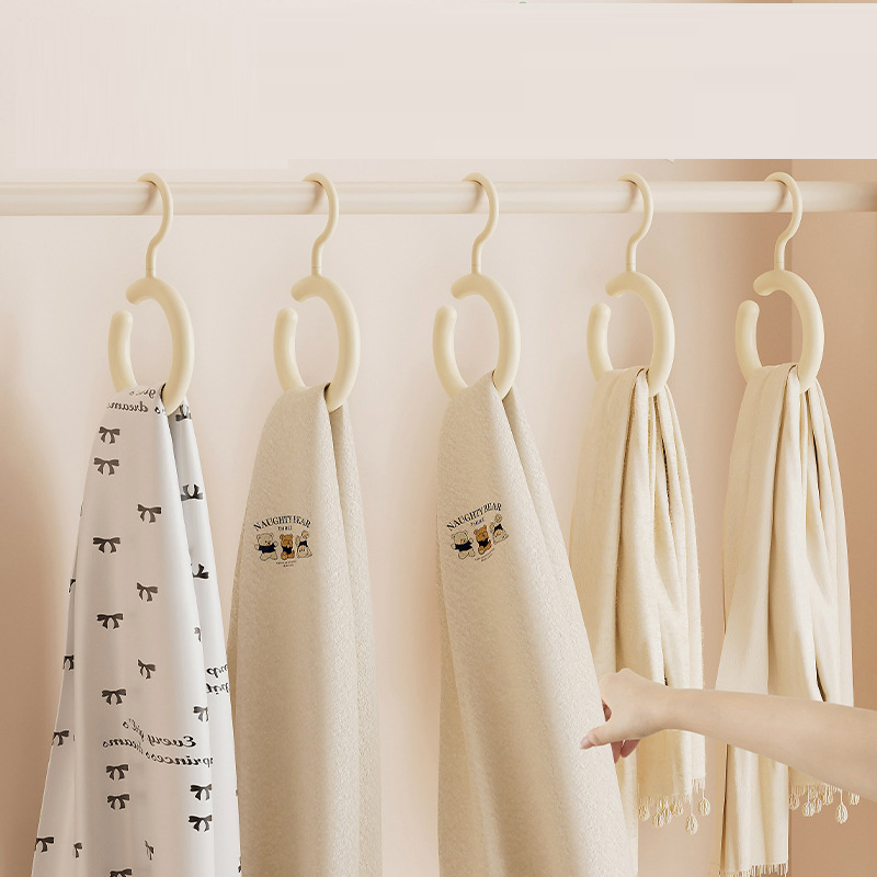 Scarf Rack Multifunctional Display Rack Clothing Store Round Scarf Hangers Tie Hanger Hat Rotatable