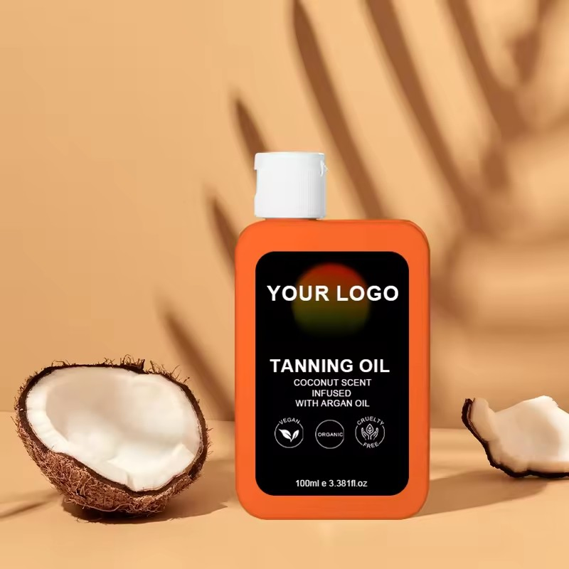 Private Label Best Natural Organic Vegan Darkest Self Tanner Drops Sunless Self-Tanning Oil Serum for Face Body