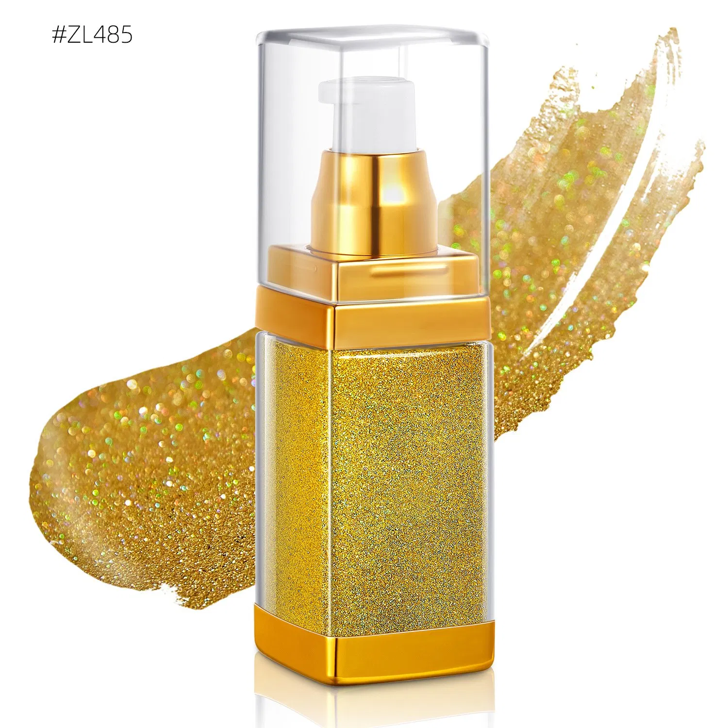 Radiant Vegan Glow Gel: Shimmering Bronzer and Highlighter Oil