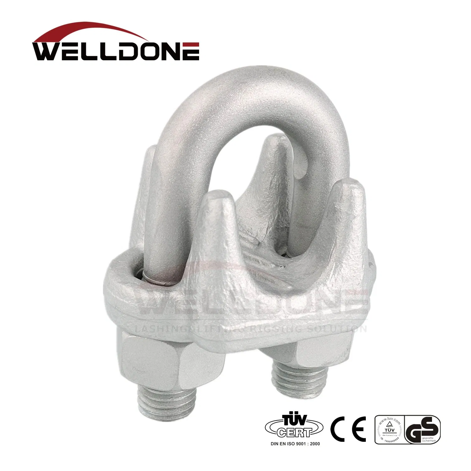 Carbon Steel Drop Forged JIS China Wire Rope Clamps