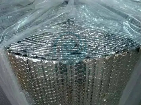 Moisture-Proof Bubble Composite Aluminum Metallised Pet for Thermal Tray Pallet Cover to Cold Chain Transport