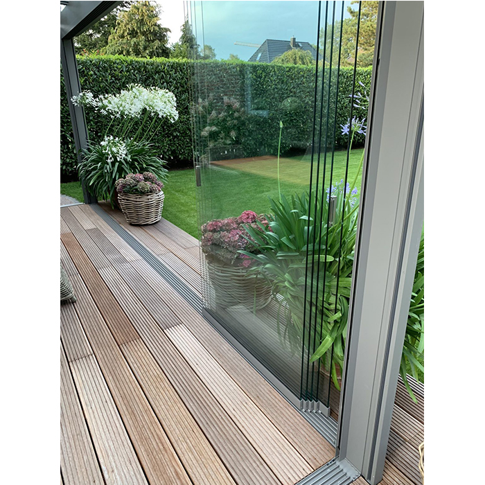 Senior Customized Brand Glass Sliding Door with Double Glass