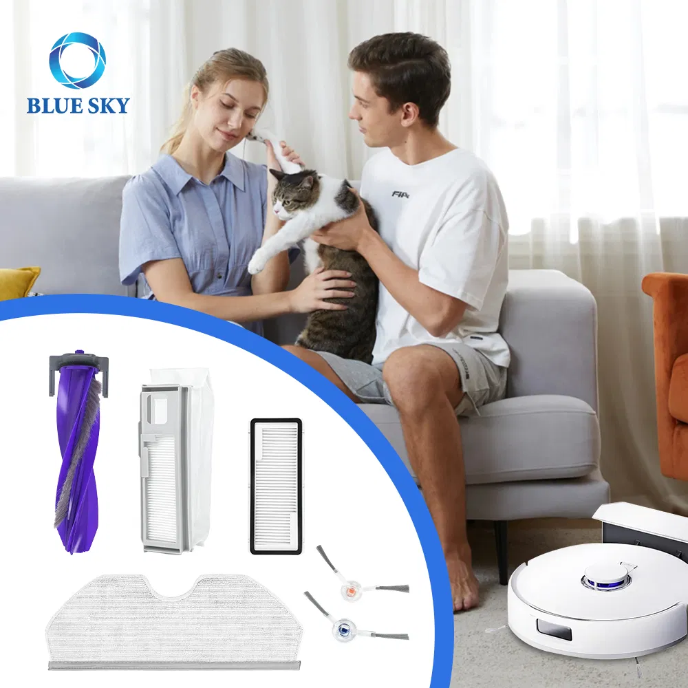HEPA Filter &amp; Brush &amp; Bag &amp; Mop Cloth Replacement for Narwal Freo X Plus Robot Vacuum Cleaner Parts