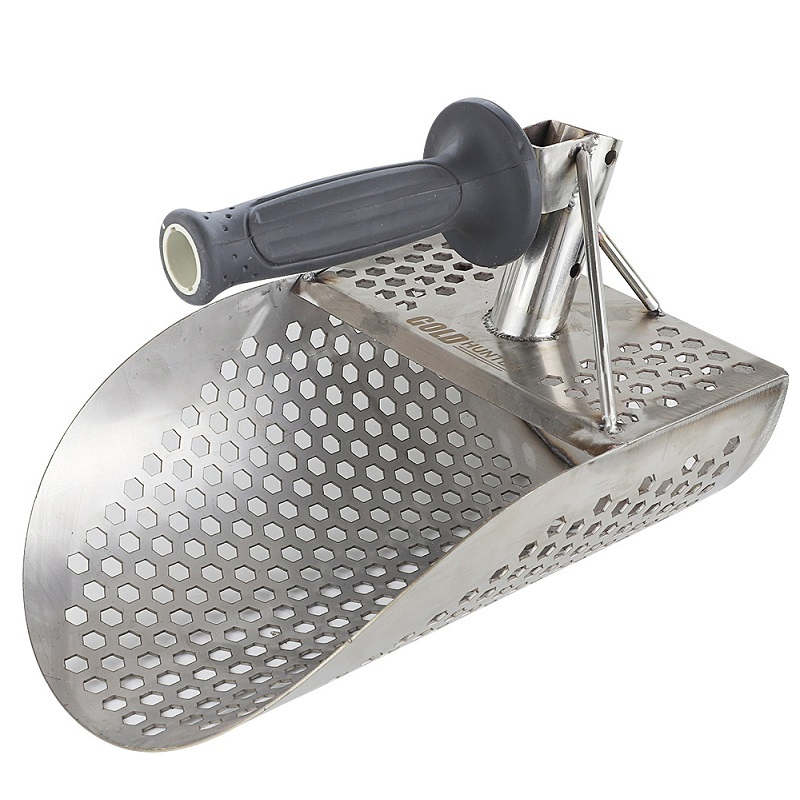 Light Weight Handheld Metal Detector Gold Digging Tool Stainless Steel Sand Scoop