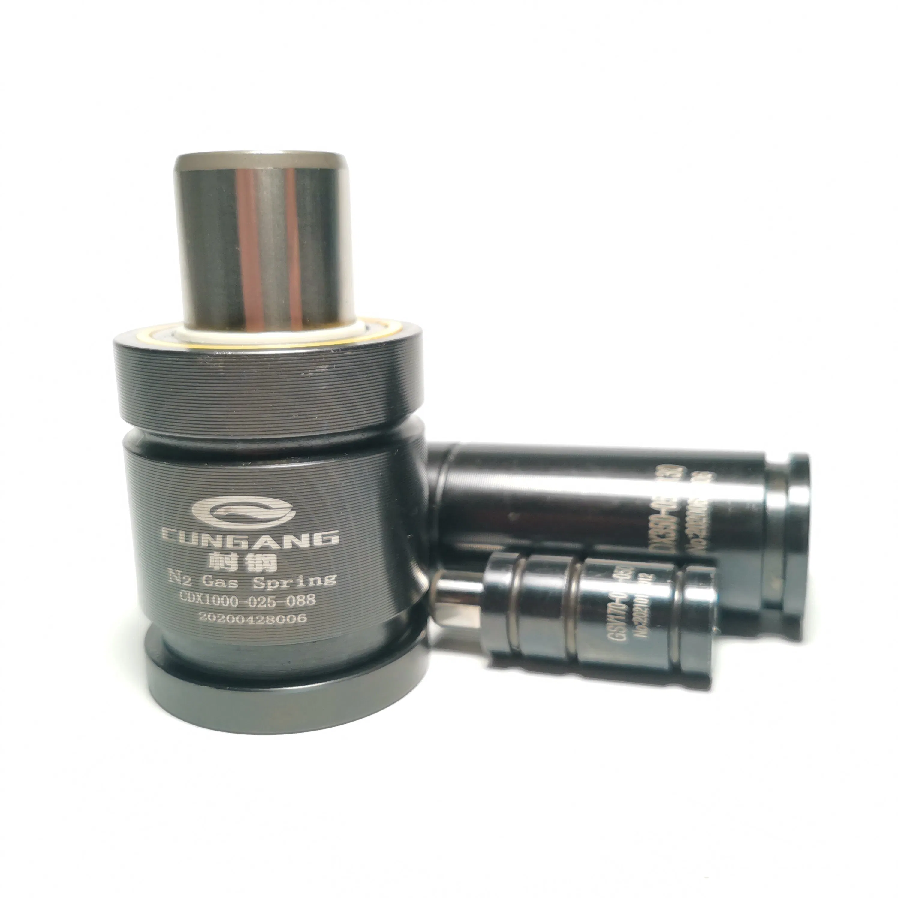 ISO 11901 Standard T2ISO Interchangeable Type Shorter Threaded Base Mounting Hole and Gas Nozzle Nitrogen Gas Spring