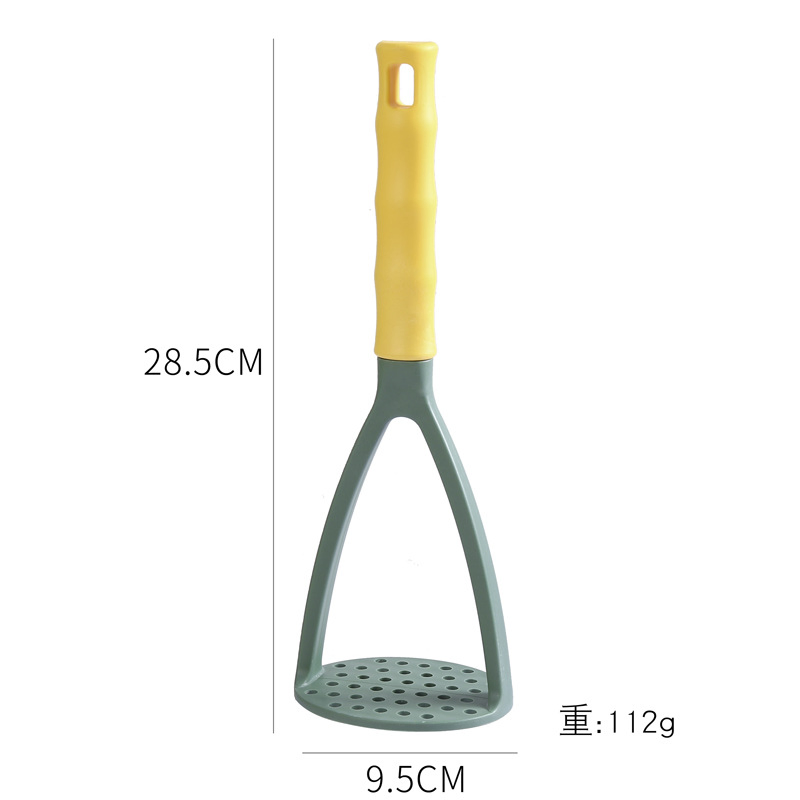 Kitchen Utensils Wholesale PP Potato Masher Baby Food Gadget for Fruit Sweet Potato Pumpkin Puree