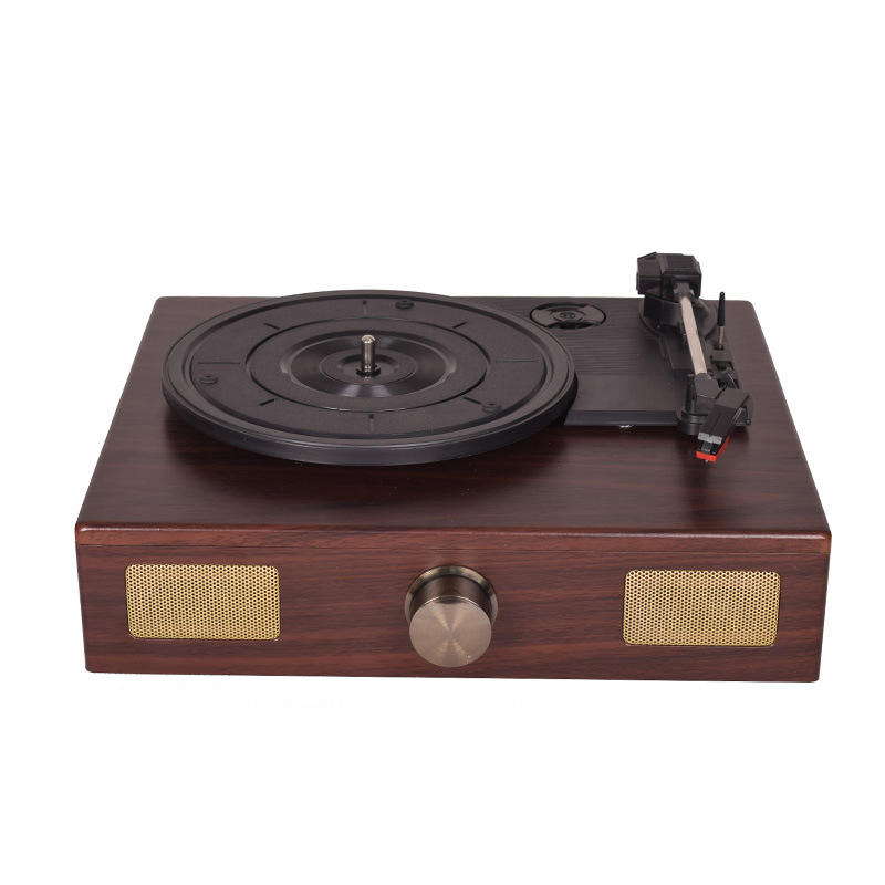 Ретро-проигрыватель винила с Bluetooth и встроенными колонками