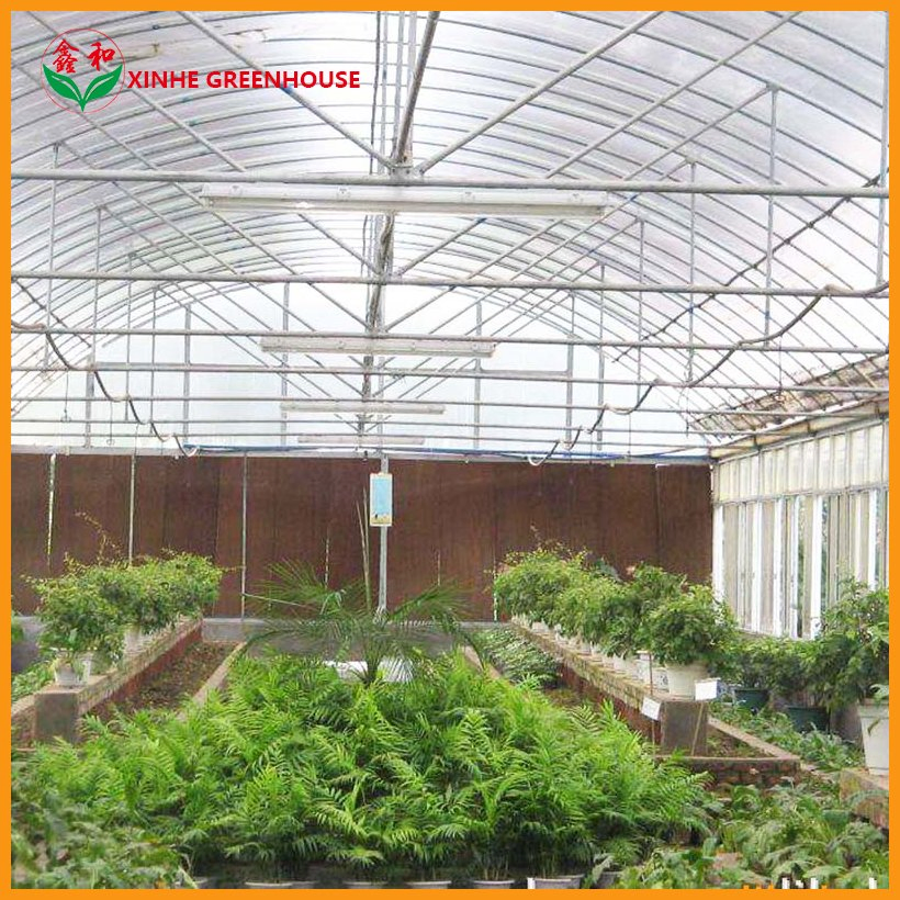 150mic -250 Mic Zigzag Flower Vegetables Warm Agro Multi Span Farden Greenhouses