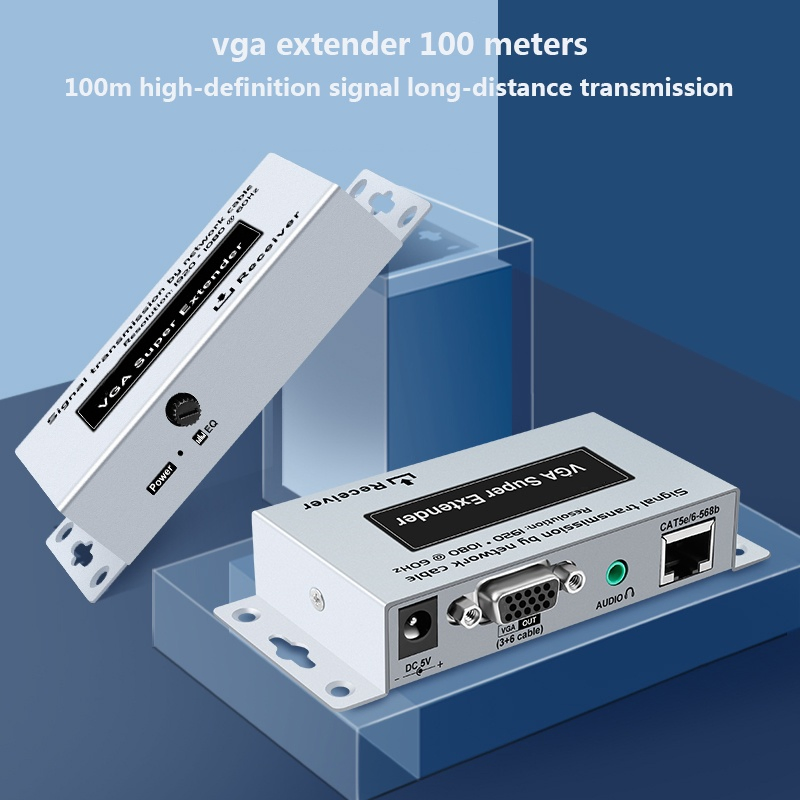 USB 2.0 Keyboard Mouse or VGA Dp Kvm 120m Wireless IP CCTV Camera Extender