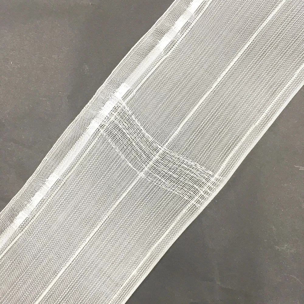 Hot Selling White Polyester Nylon Curtain Tape Transparent Curtain Pleat Tape