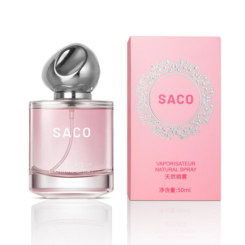 Женские духи Saco с кристаллами, стойкий цветочный аромат