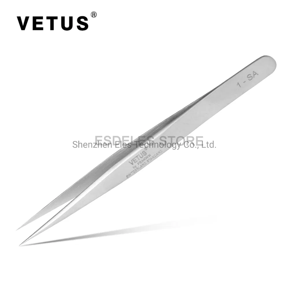 SA Tweezer 100% Genuine Vetus Stainless Tweezers Volume Eyelash Tweezers Vetus SA Tweezer