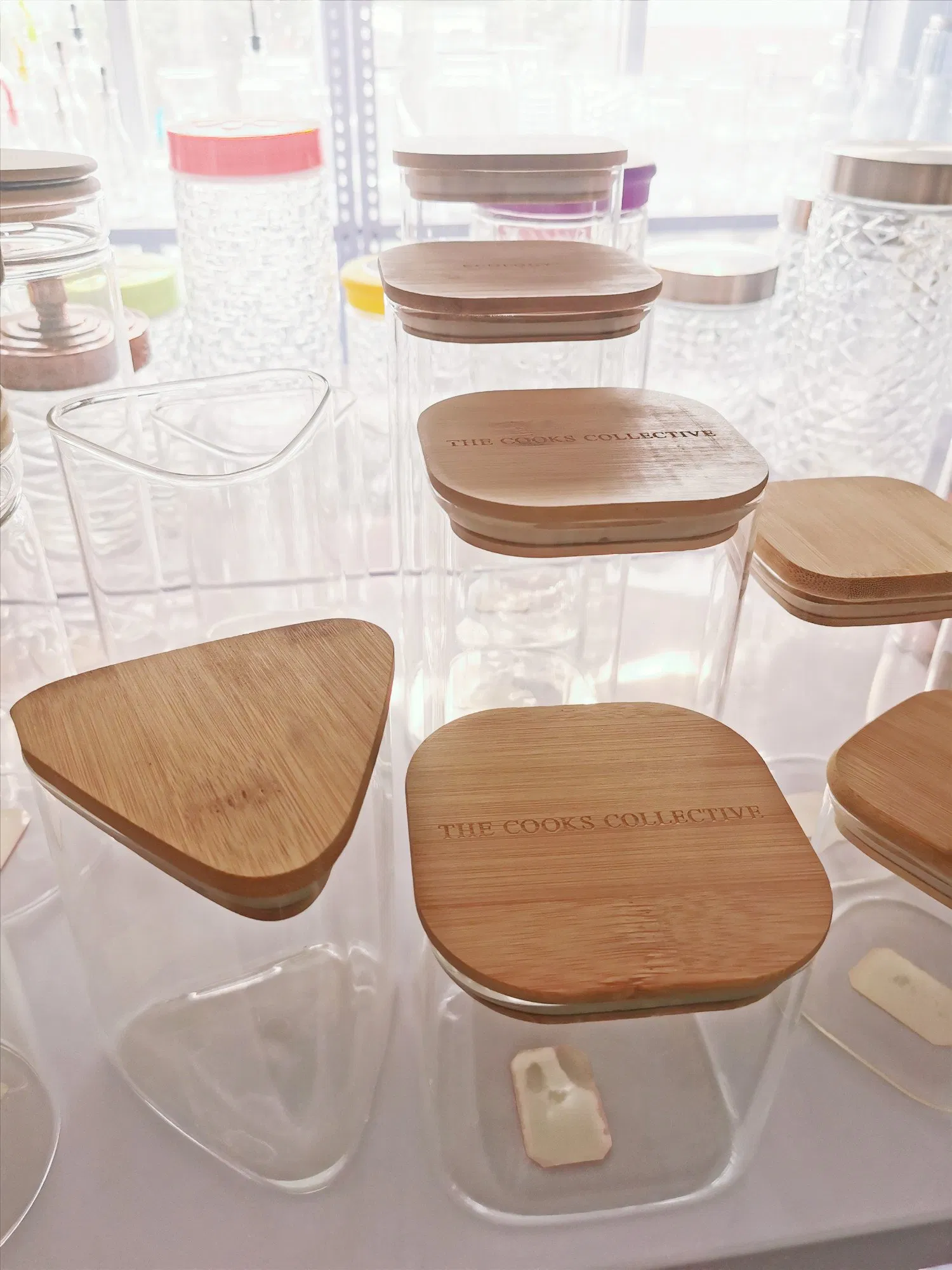 USA Warehouse Stocked 12oz 16oz Clear Frosted Sublimation Blanks Glass Mason Jar Beer Can Glass Cup with Bamboo Lid and Straw