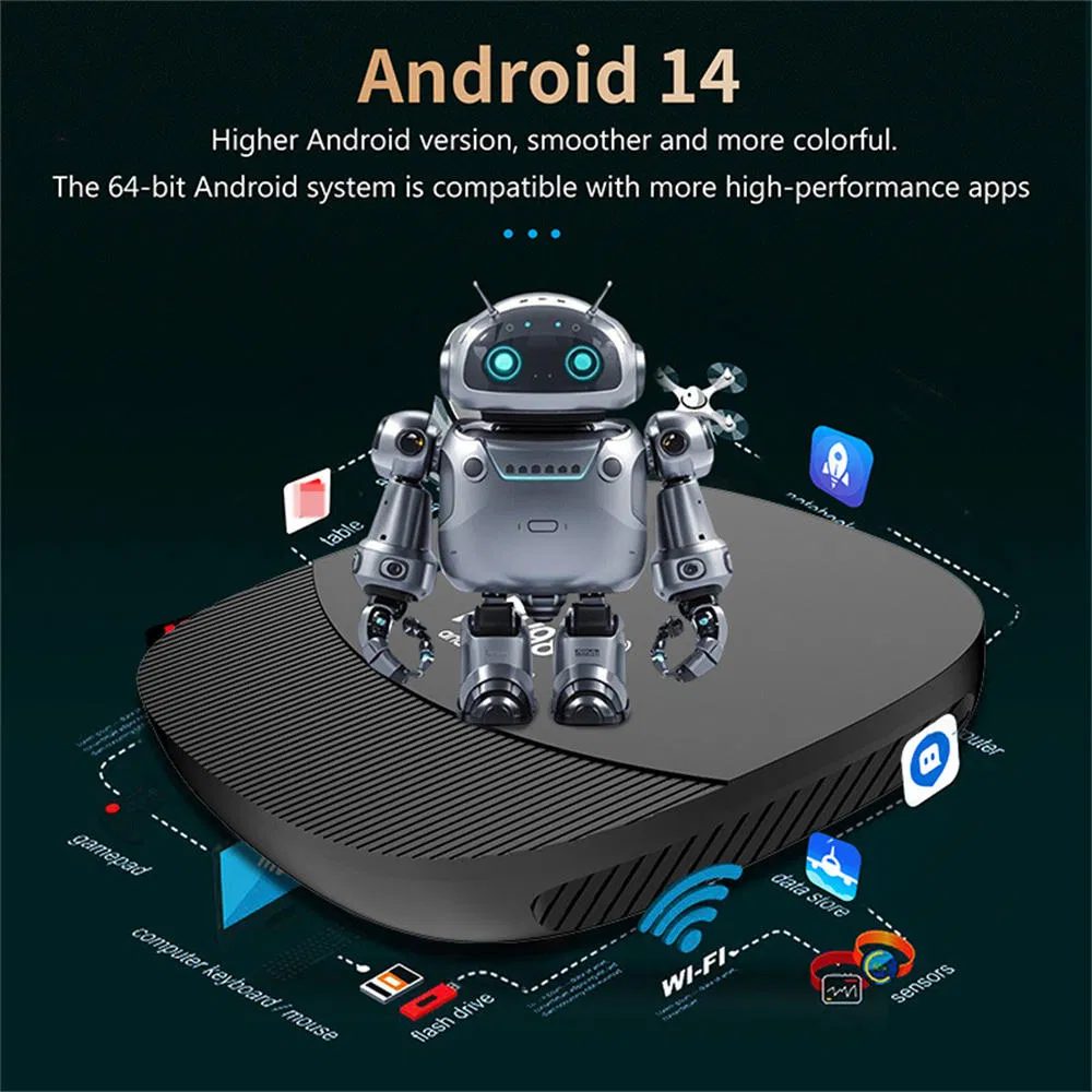 TV Box Android 14.0 Allwinner H313 2GB/8GB