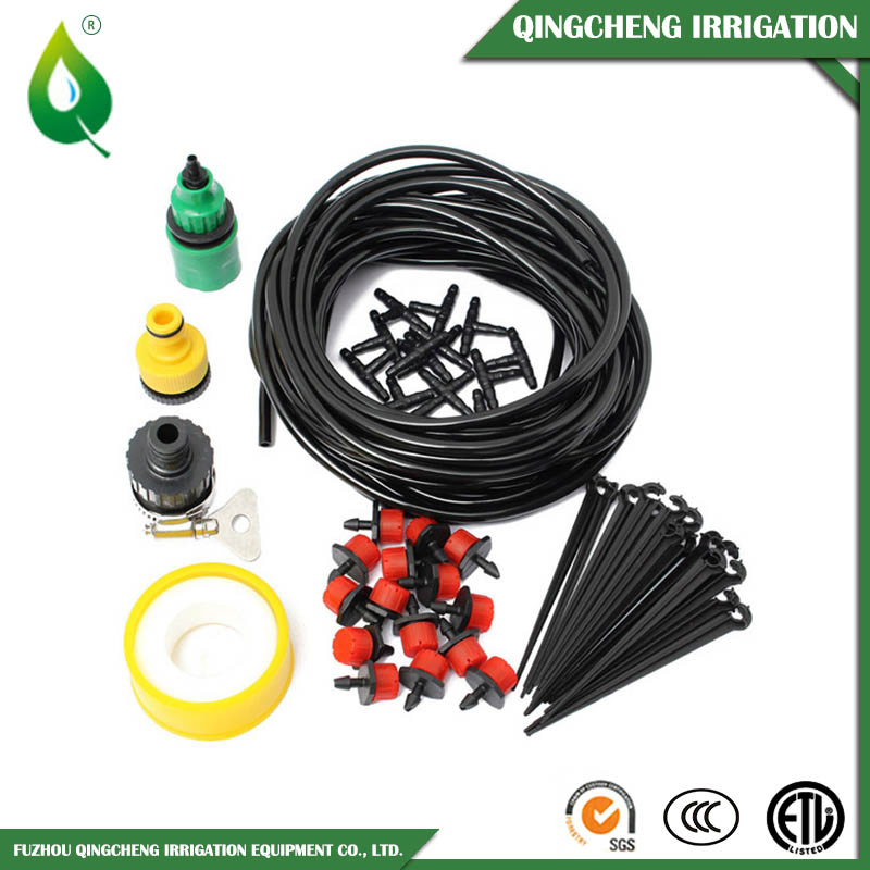 Black Watering Agricultural Micro Irrigation Drip System
