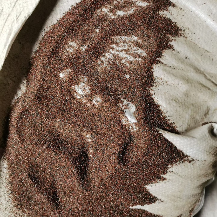 Premium Quality 60 Mesh Abrasive Garnet Sand for Waterjet Blasting Garnet Abrasive