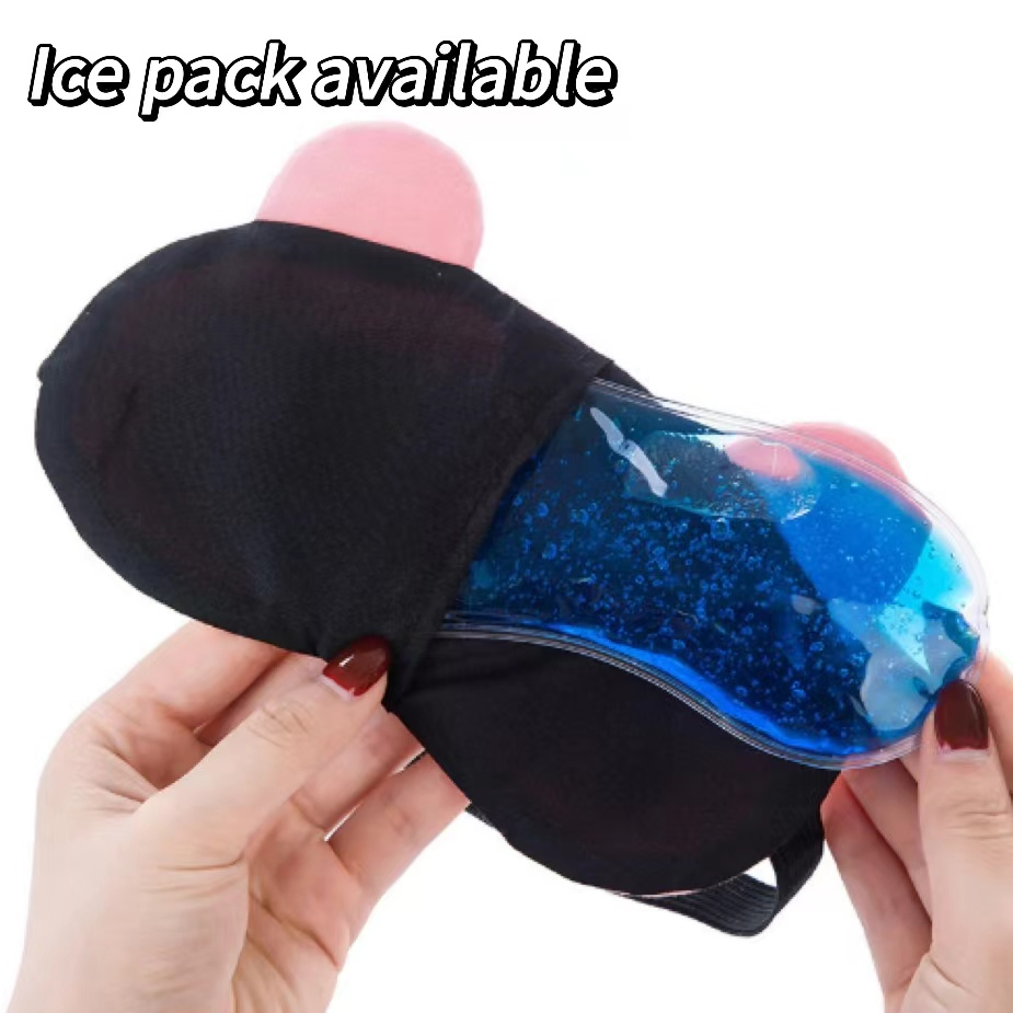 Eye Mask Sleep Blackout Breathable Student Cartoon Funny Eye Mask
