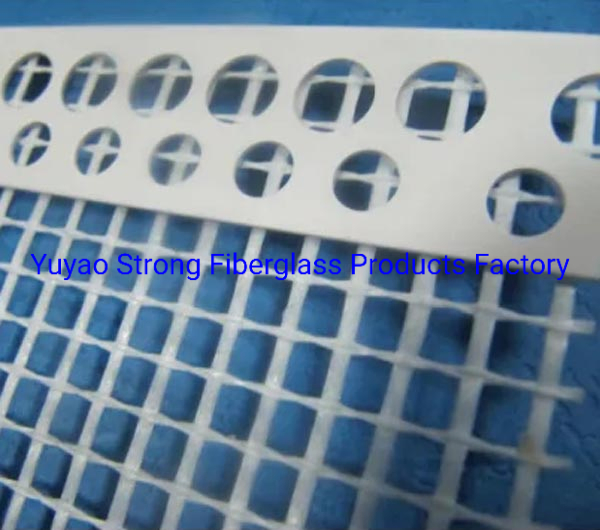 PVC Corner Profile with Fiberglass Mesh Used for Wall Corner Material