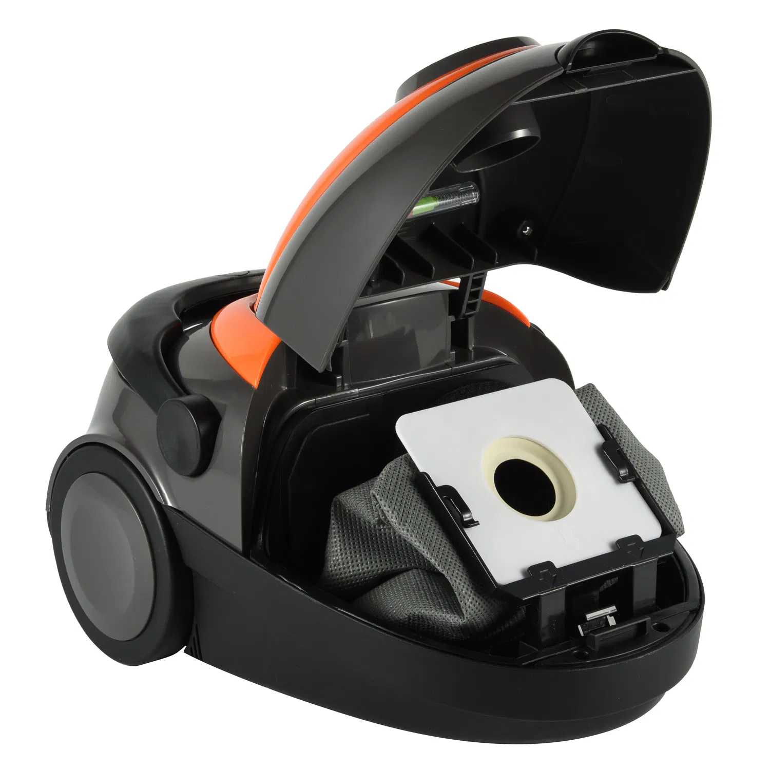 Compact Green Vacuum Cleaner with Lightweight Design for Home Use