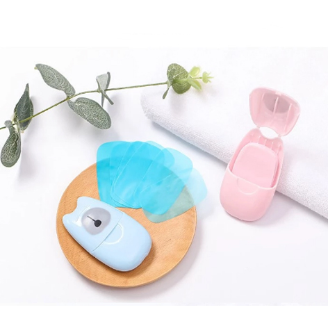 Travel Portable Disposable Soap Paper Sheet Mini Paper Soap