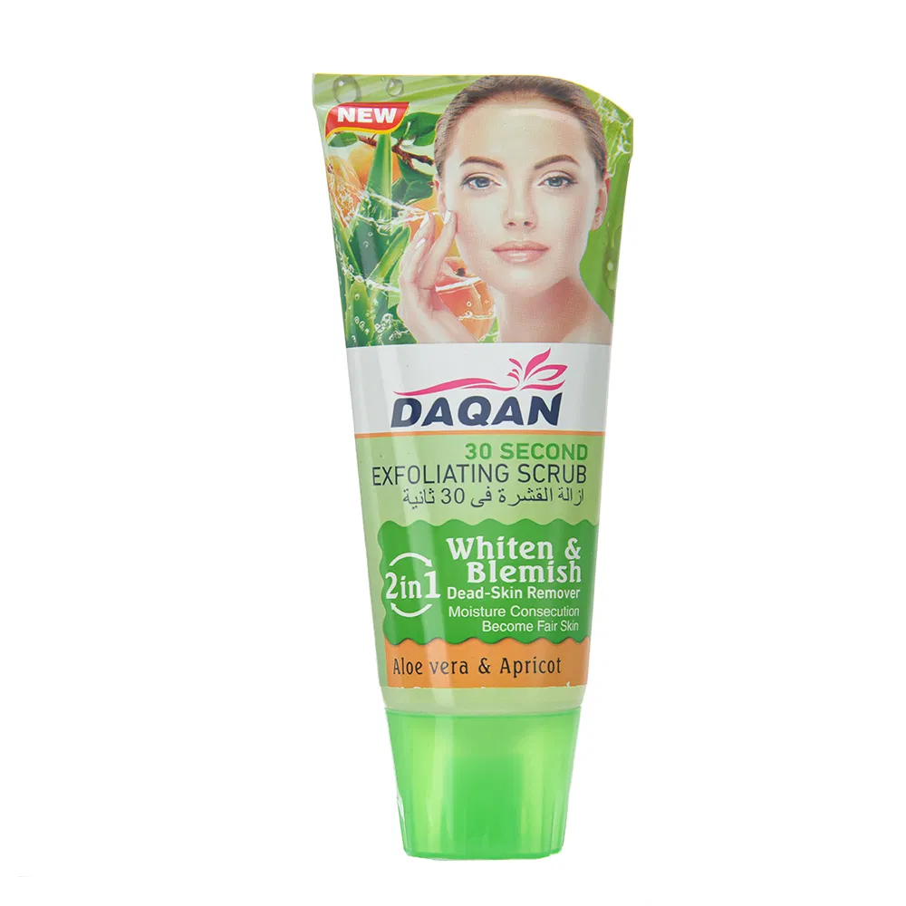 Factory Direct Aloe Vera Apricot Exfoliating Scrub Brightening & Smoothing Face Exfoliator