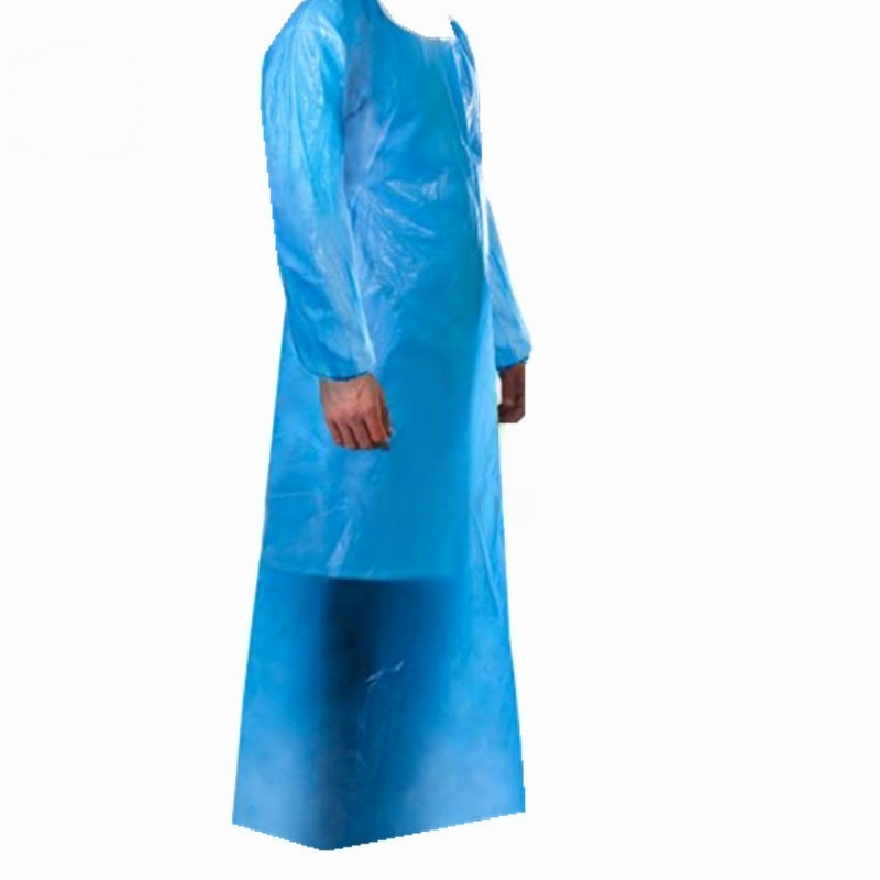 Factory Wholesale Disposable/ One Time Use Waterproof PE Apron Kitchen Aprons