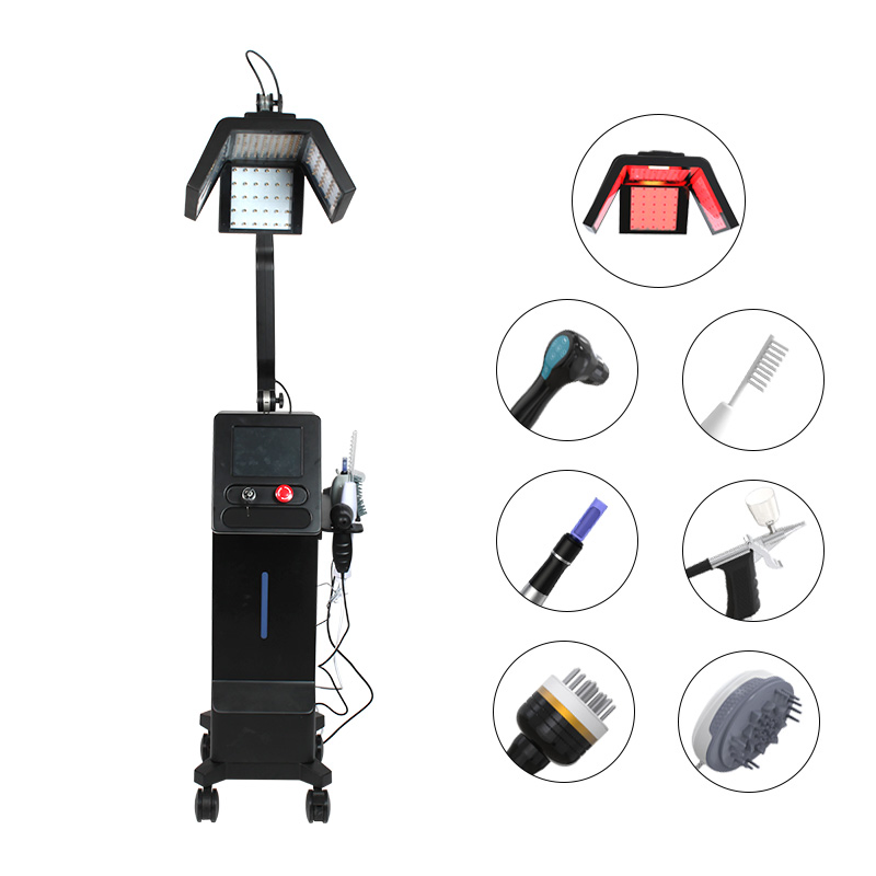 Hair Laser Stimulation Hair Growth Machine with Scalp Hair Analyzer Device