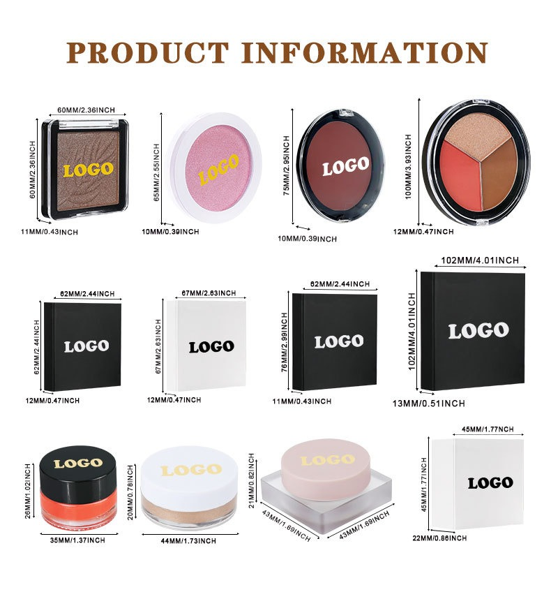 High Pigmented Face Makeup Cream Blush Waterproof Sweat Proof Blusher Cream