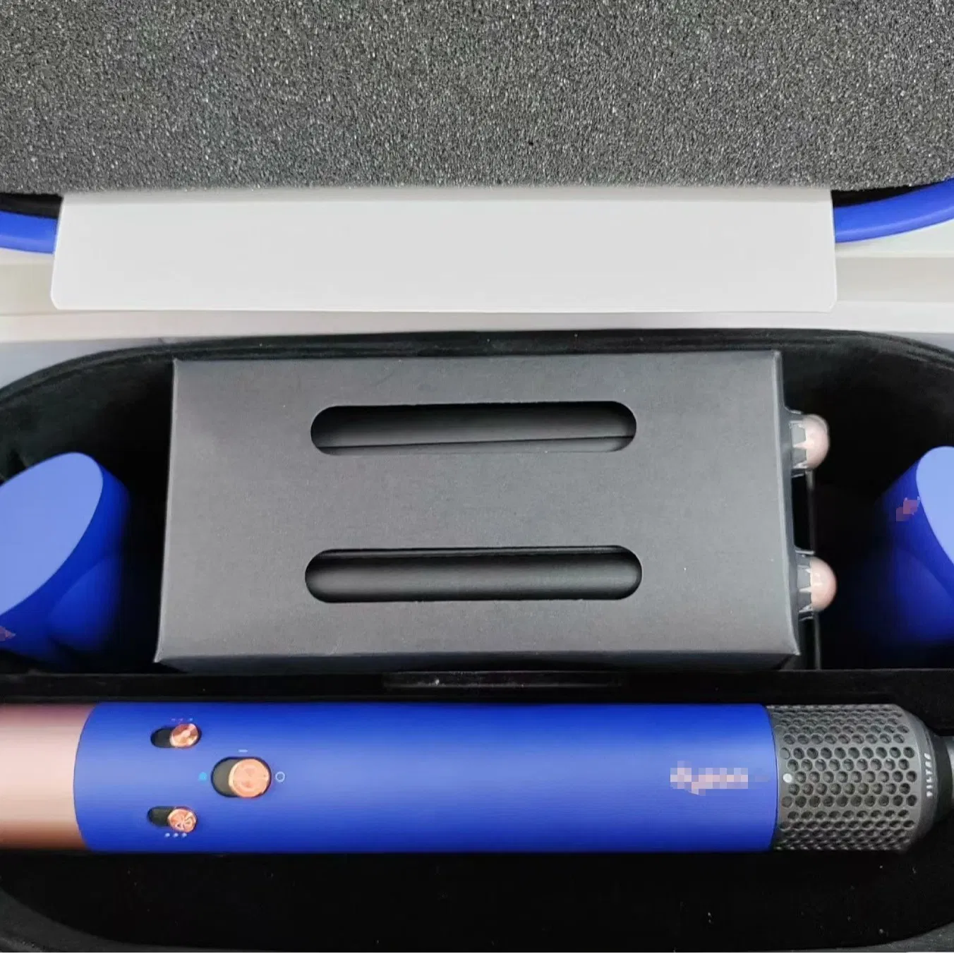 HS05 Rose Red Airwap Negative Ion Air Curling Iron