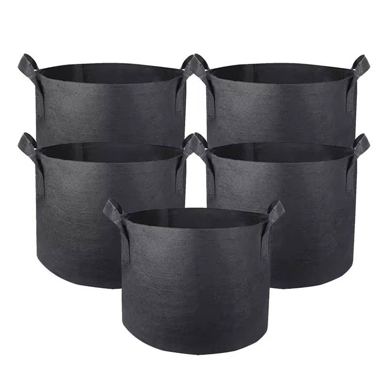 7-Gallon Nonwoven Fabric Grow Bags Pots with Handles Thickened Plant Growth for Vegetables