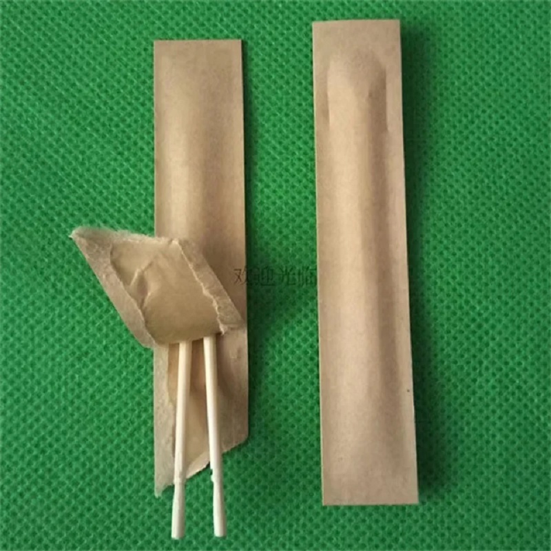 Mint Flavored Wooden Toothpicks with OPP Wrapping, Fresh and Hygienic, Individually Packed