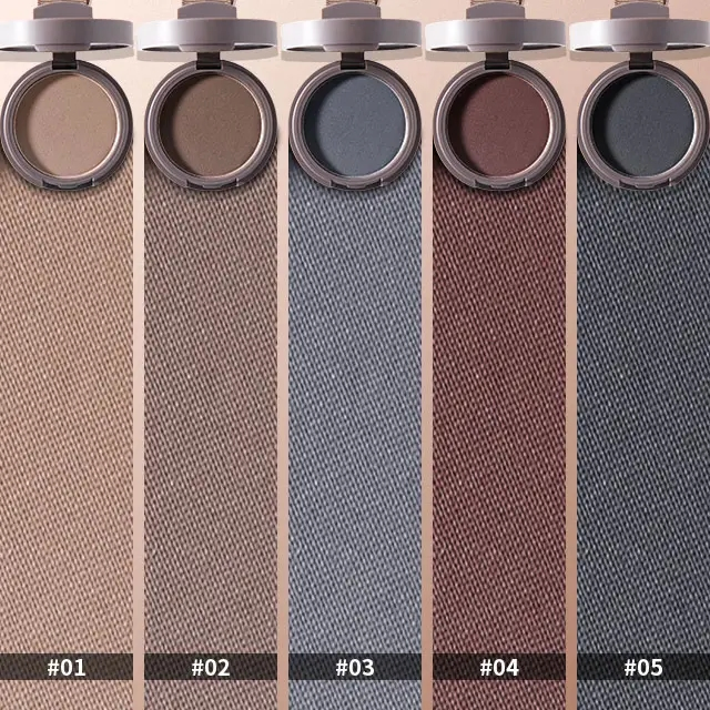 Hair Line Filling Hairline Shadow Powder Private Label Customization 5 Color Hair Dye Powder for Hairline