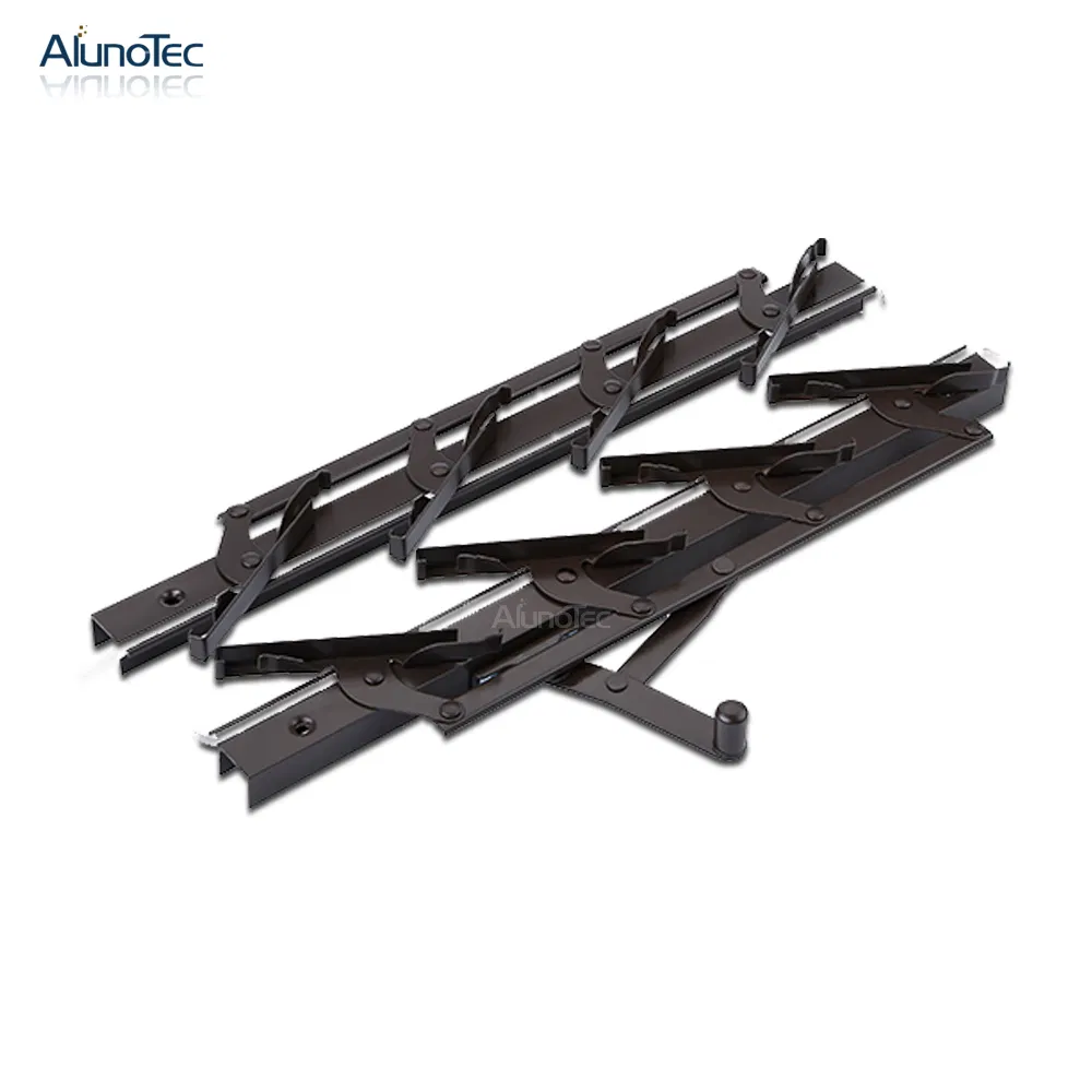 Aluno Custom Balcony Dust Prevention Silver Heat Dissipation Venetian Blinds Jalousie Window Smart Blinds