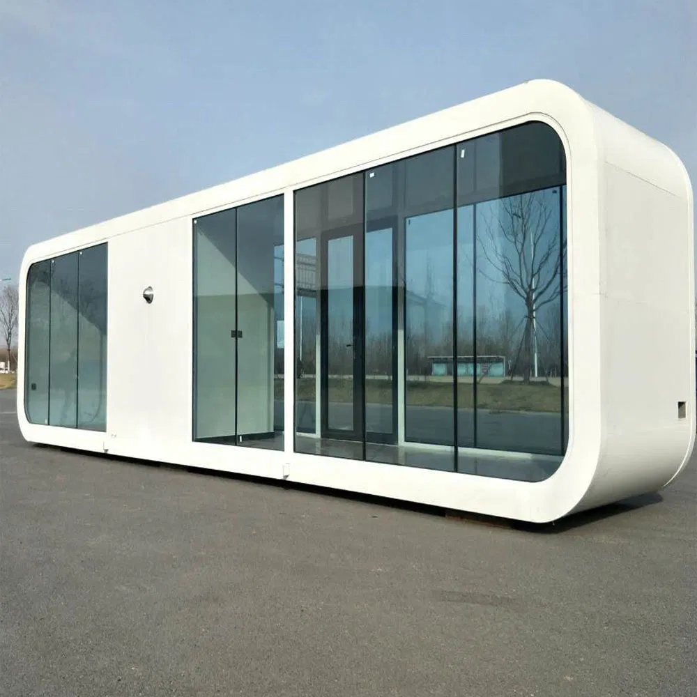 20FT 40FT Outdoor Tiny House Modern Popular Prefab House Mobile Working House Office Pod Apple Cabin