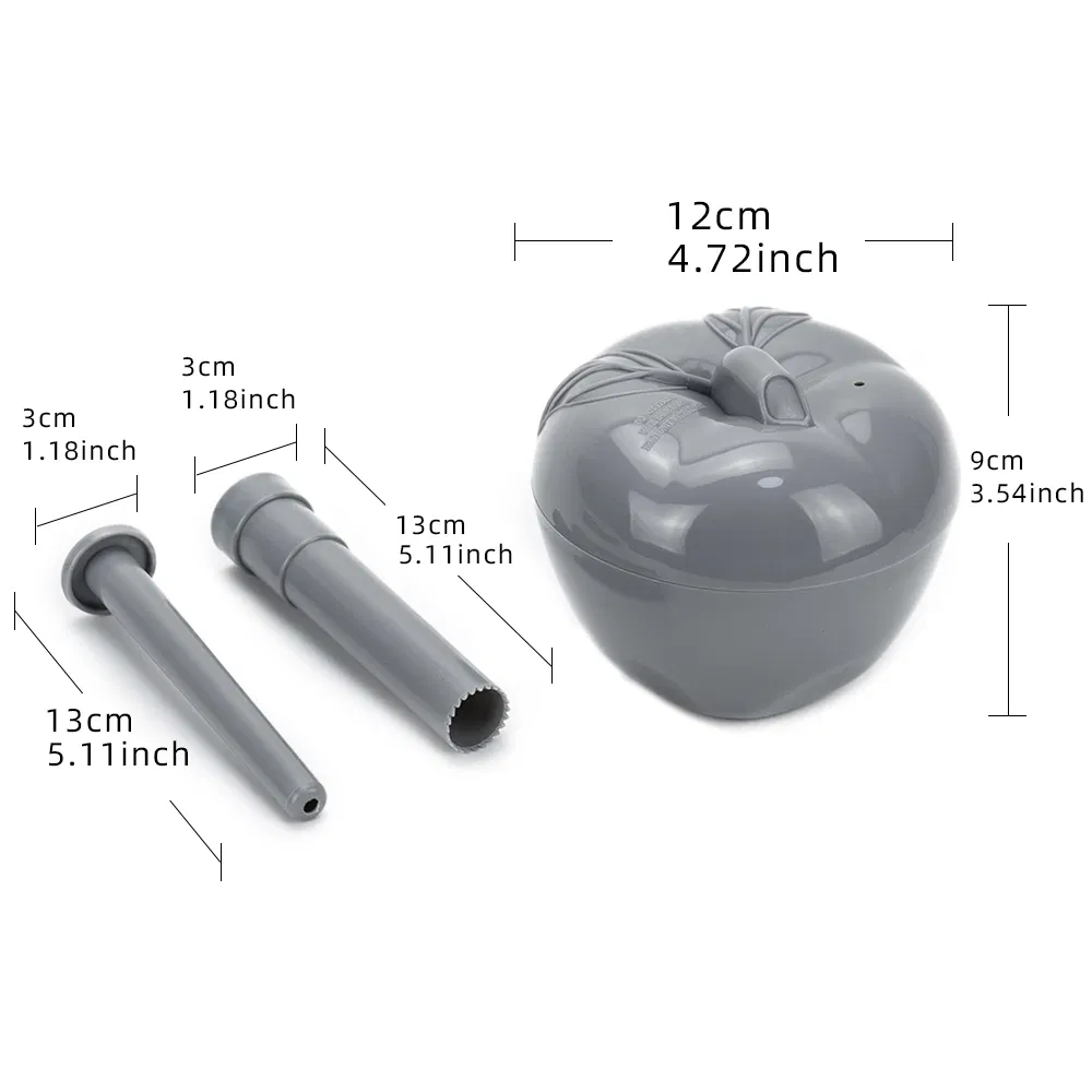 ABS Material Apple Bowl Plastic Funky Bowl Apple-Shaped Container