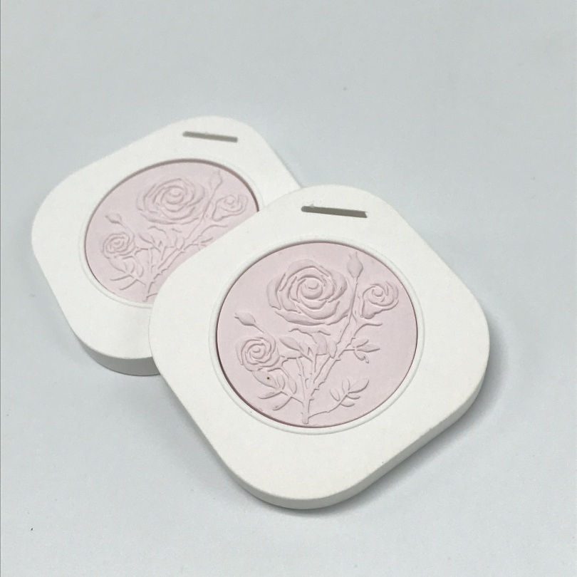 Custom Design Unscent Essential Oil Aromatherapy Carrier Gypsum Aroma Plate