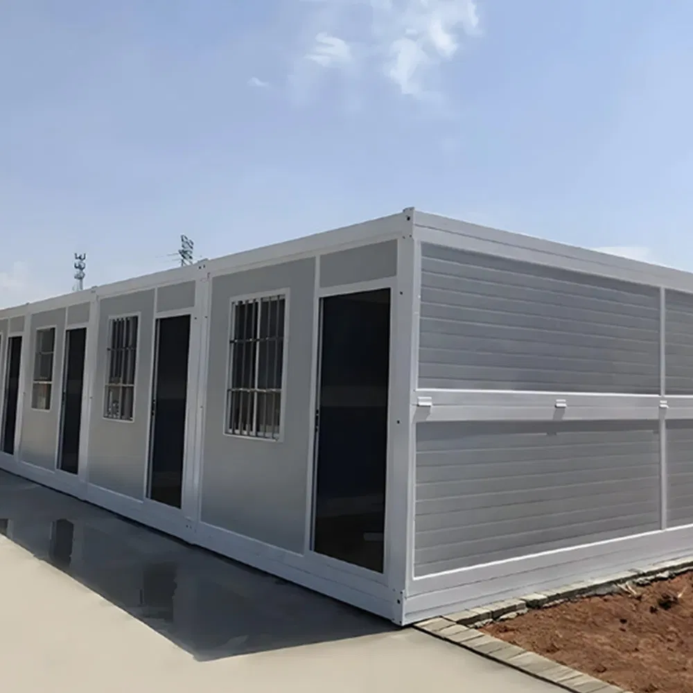 China Mobile Modular Prefabricated Home Foldable 20FT 40FT Modern Living 2 Bedroom Tiny Expandable Luxury Prefab Container House for Portable Toilet Camp Villa