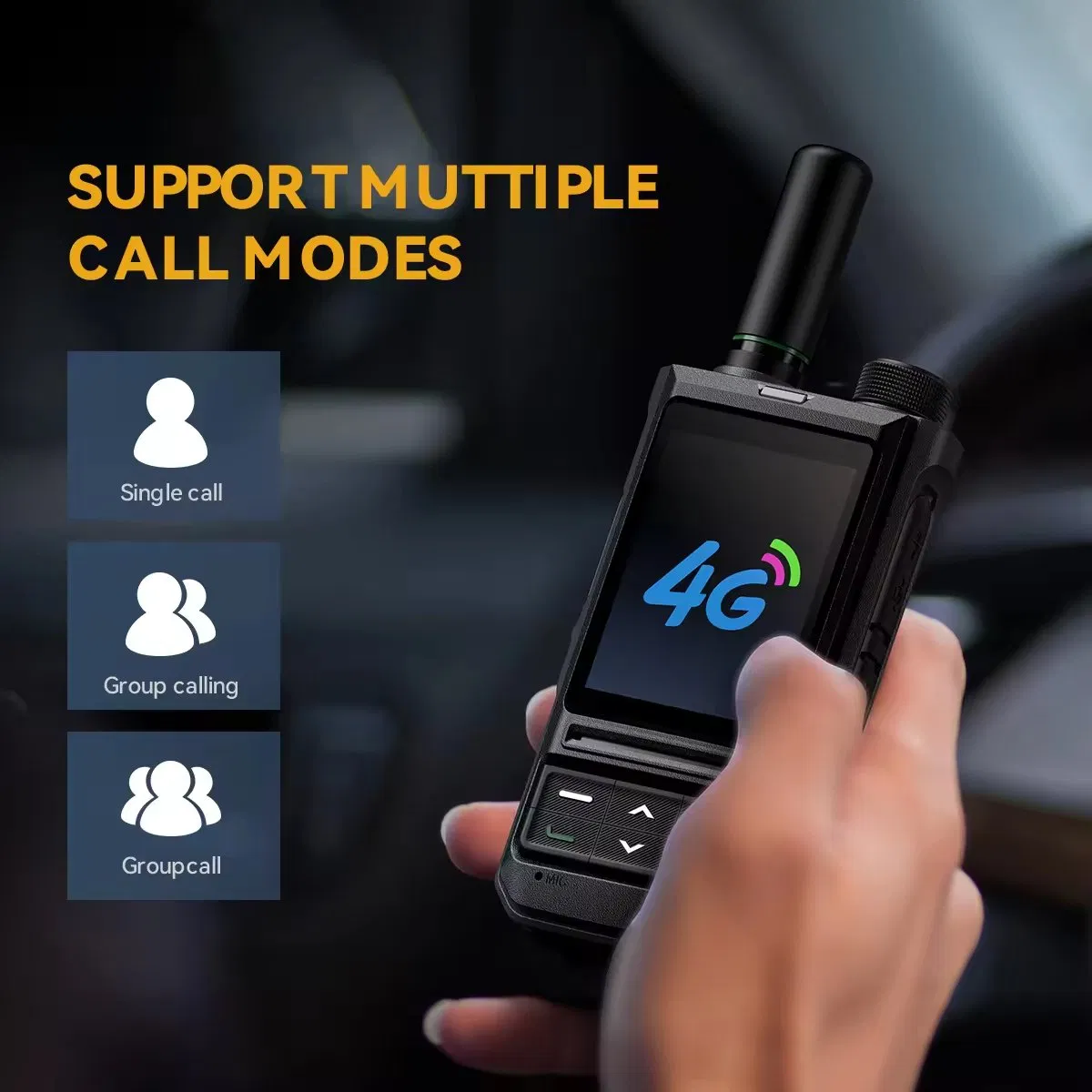 Радиостанция Talkivis S-200 4G LTE POC с GPS