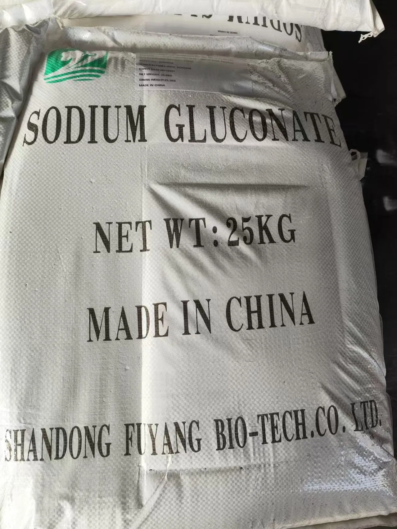 Fuyang Sodium Gluconate Powder for Construction Chemicals