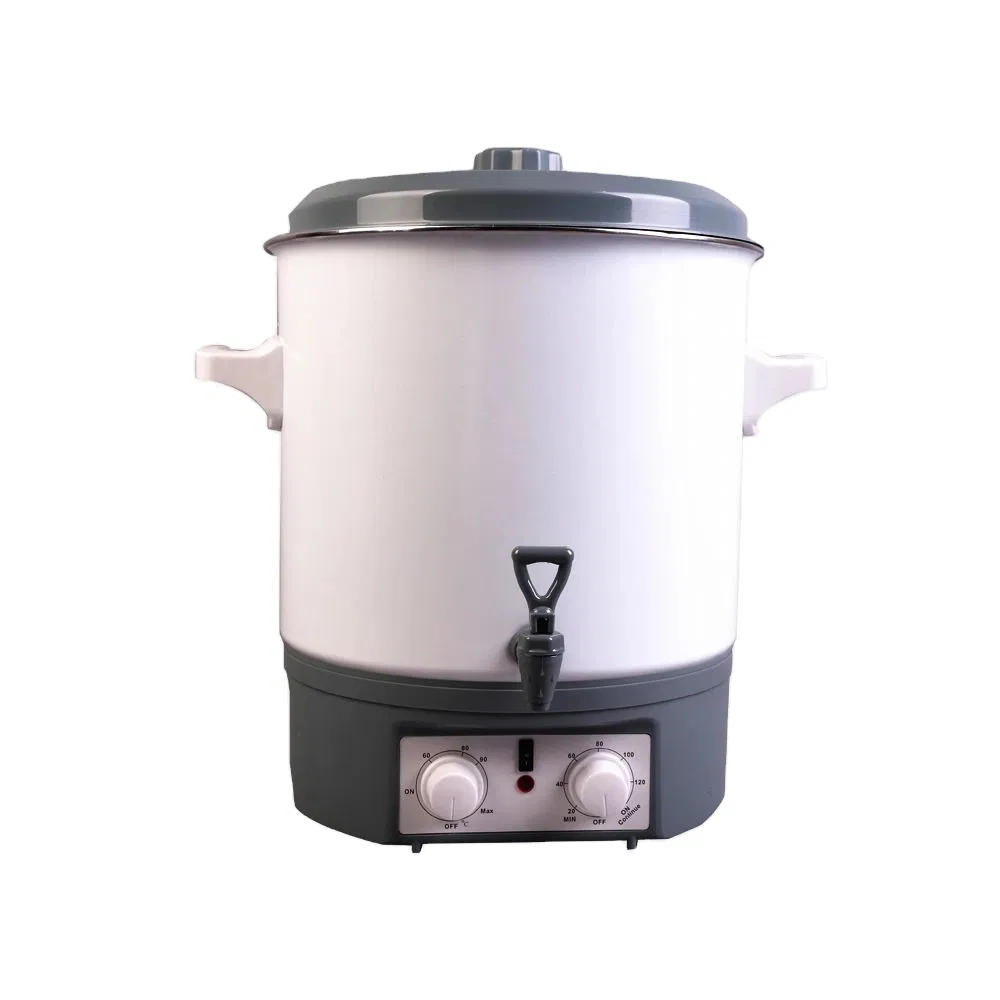 27L Electric Preserving Boiler Canning Pot Fruit Preserving Cooker with Timer