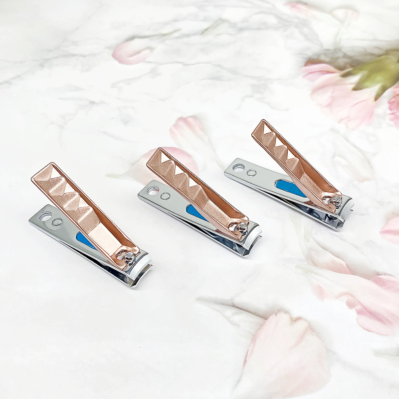 SSS 626t-4 Rose Gold Nail Clippers Long Use Non Blunt Nail Clippers Can Blister Packaging