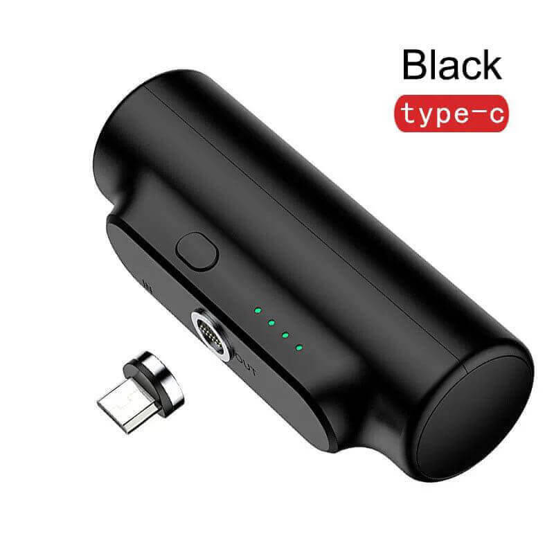 3000mAh Magnetic 3-in-1 Mini Power Bank for iPhone/Android/Micro-USB