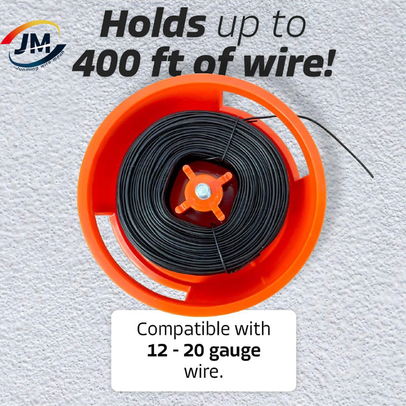 Polypropylene Orange Plastic Rebar Tie Wire 12-20 Gauge for Construction