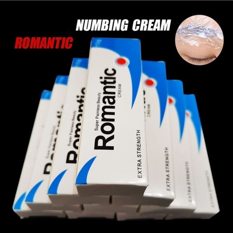 Original 10g Romantic Cream Painless Tattoo Lidocaine Numbing Cream Super Painless Beauty Tktx Tattoo Soothing Cream