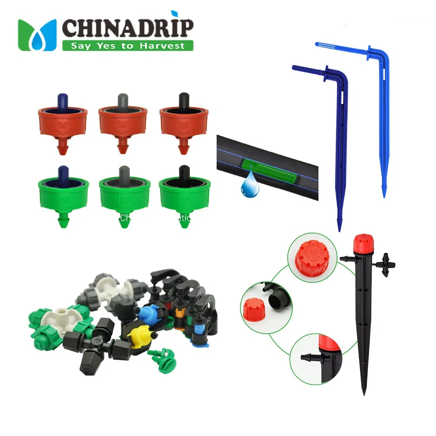 Plant Watering Plastic PC Dripper for Drip Irrigation System